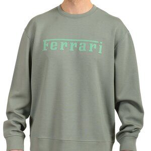 Scuderia Ferrari Men's C-Neck F-Lunga Scuba Sweater Sweatshirt US 2XL IT 56